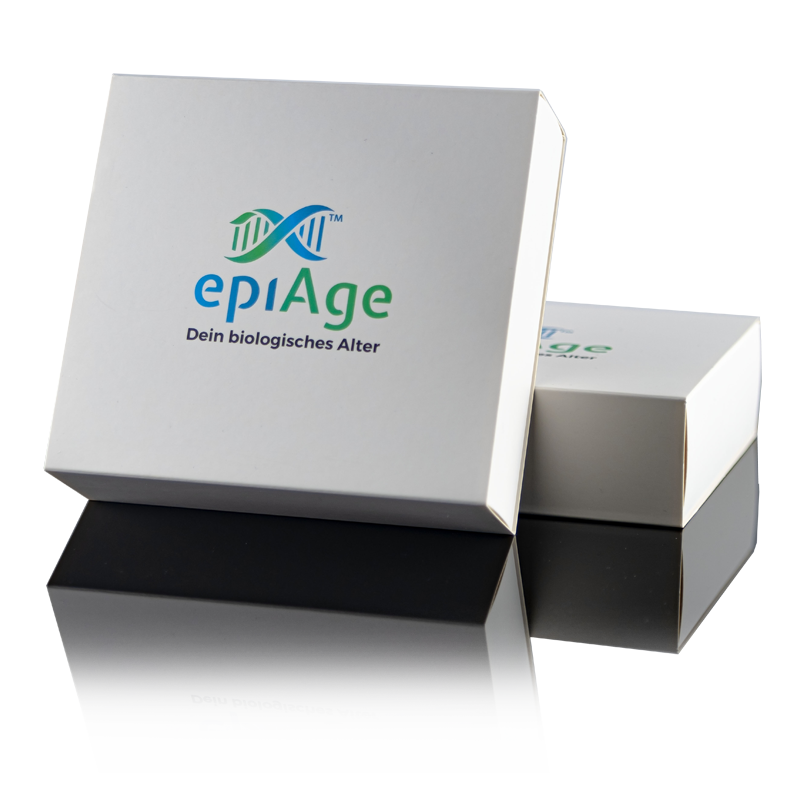 epiAge epigenetic age test nutzt modernste DNA-Forschung, um mit Genauigkeit zu zeigen, wie schnell Sie gealtert sind.